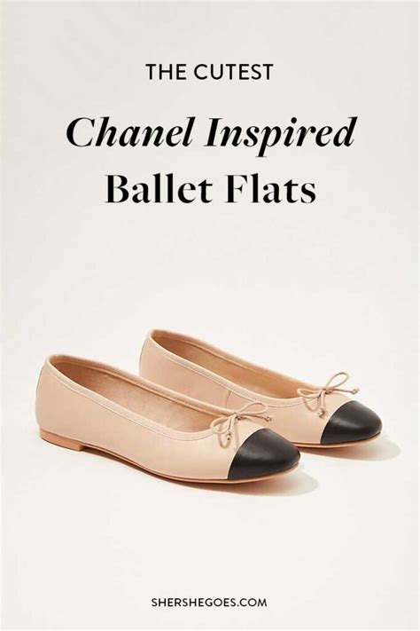 chanel flat dupes|chanel look alike flats.